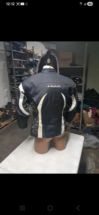 Chaqueta de moto Held Negra Talla M