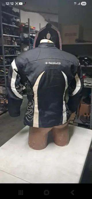 Chaqueta de moto Held Negra Talla M