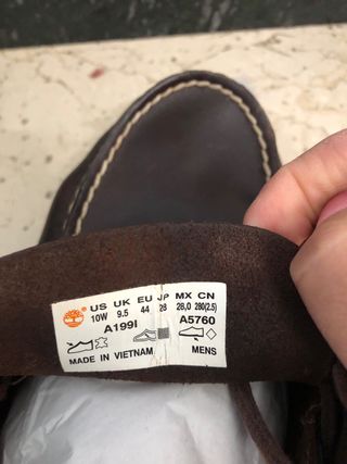 Scarpe vela Timberland marroni