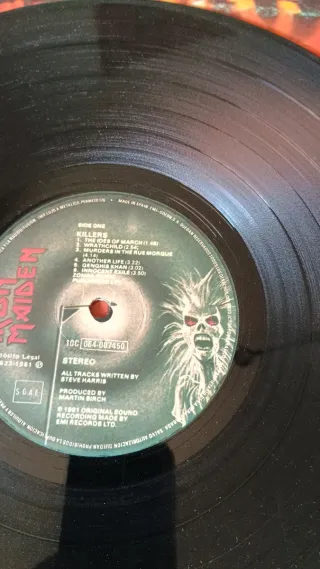 Iron Maiden - Killers Vinilo LP