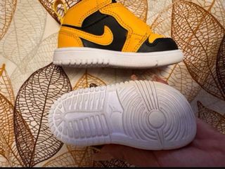 Scarpe Nike Jordan Bambino Giallo Nero