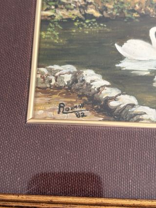 Set 3 Quadri Vintage Olio Firmati