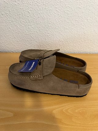 Zapatillas Birkenstock Naples Talla 43 Beige