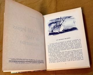Libro: “ 20.000 Leguas de viaje submarino 1.
