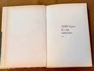 Libro: “ 20.000 Leguas de viaje submarino 1.
