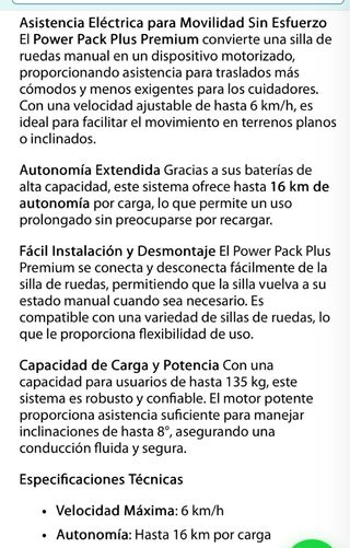 Silla de ruedas con motor