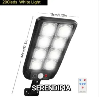 FAROLA SOLAR 200 LED