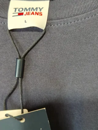 Camiseta Tommy Hilfiger Manga Larga Azul Hombre