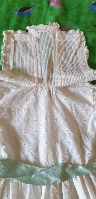 Vestido blanco niña talla 5