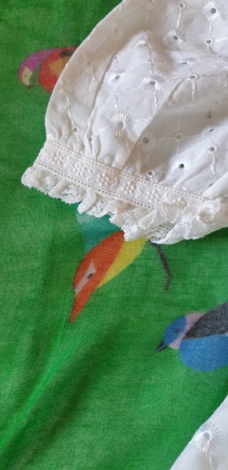 Vestido blanco niña talla 5