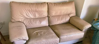 Sofá 2 plazas Piel Natural - Modelo OTTO