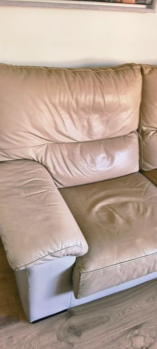 Sofá 2 plazas Piel Natural - Modelo OTTO