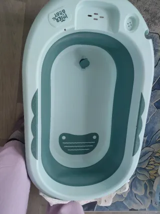 Bañera Plegable Bebé con Hamaca