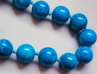 Collana turchese chiusura turchese anni 60