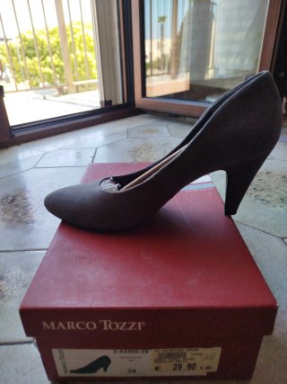 Scarpe décolleté Marco Tozzi nere