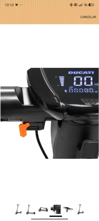 Patinete Eléctrico Ducati Pro-IIU R