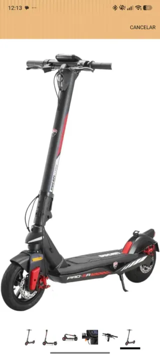 Patinete Eléctrico Ducati Pro-IIU R