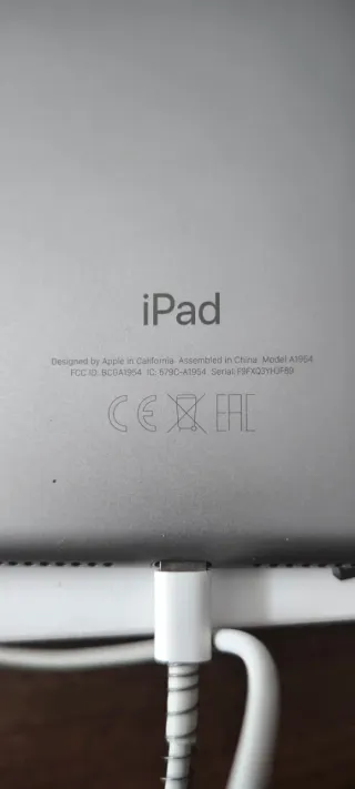 iPad 2018 sin batería