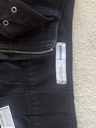 Falda cargo Bershka negra NUEVA con etiqueta
