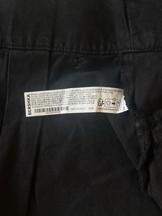 Falda cargo Bershka negra NUEVA con etiqueta