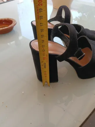 Zapatos de plataforma negros 38