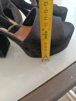 Zapatos de plataforma negros 38