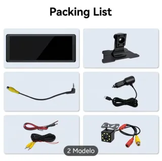 Pantalla Carplay Android Auto 26.06cm + Cámara