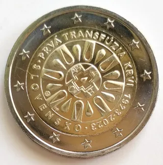 Moneda conmemorativa Eslovaquia 2023