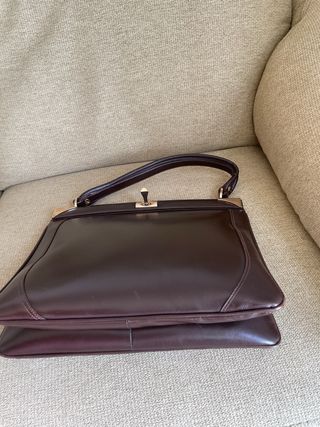 Bolso piel vintage Bellido en PERFECTAS condicione