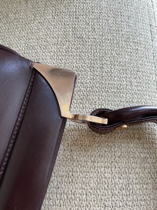 Bolso piel vintage Bellido en PERFECTAS condicione