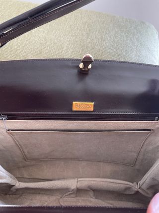 Bolso piel vintage Bellido en PERFECTAS condicione