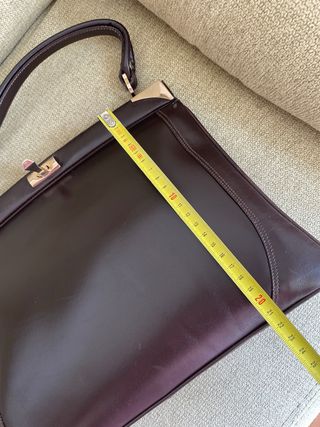 Bolso piel vintage Bellido en PERFECTAS condicione