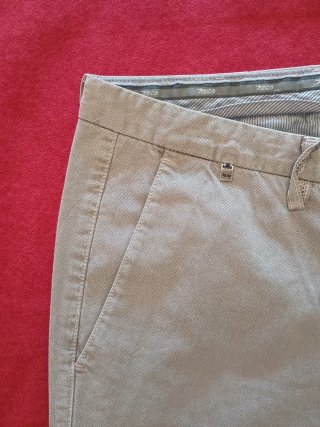 Pantaloni Marlboro Classics W36 Cotone Beige