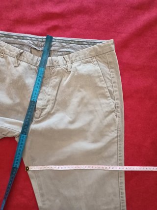 Pantaloni Marlboro Classics W36 Cotone Beige