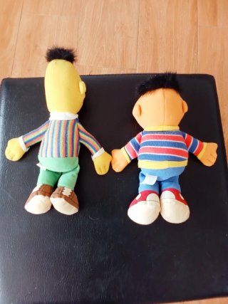 Set di due pupazzi di Epi e Blas