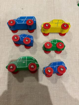 Brio Trenes y Coches Madera Niños