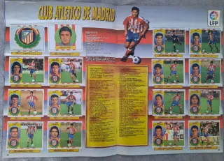 Álbum Cromos Liga Panini 96-97. Completo