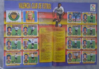 Álbum Cromos Liga Panini 96-97. Completo
