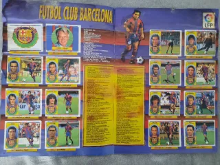 Álbum Cromos Liga Panini 96-97. Completo