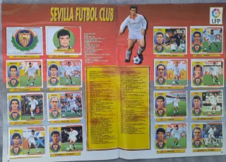 Álbum Cromos Liga Panini 96-97. Completo