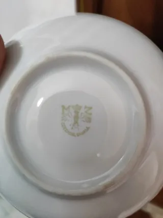 Servizio da caffè con 6 tazzine e zuccheriera