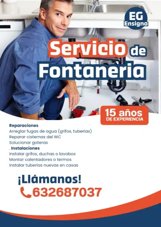 Fontanero/lampista- 632687037