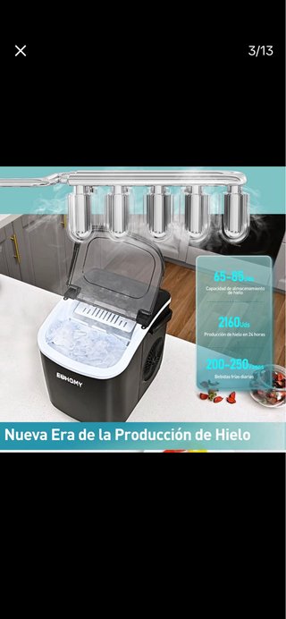 EUHOMY Máquina de Hielo Pro