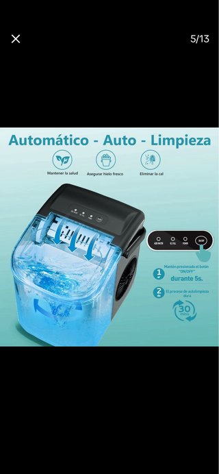 EUHOMY Máquina de Hielo Pro