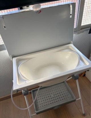 Bañera y cambiador para bebé