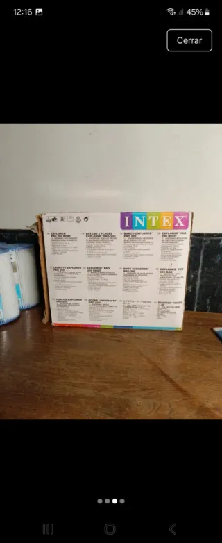 Barca inflable Intex Explorer Pro 200