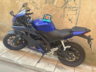 Yamaha R125 Azul/Gris Sportbike