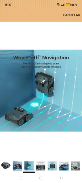 Robot Limpiafondos Aiper Seagull Pro