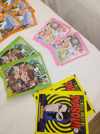 Pacchetti figurine Panini chiusi