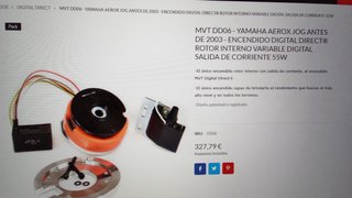 Rotor MVT con luces